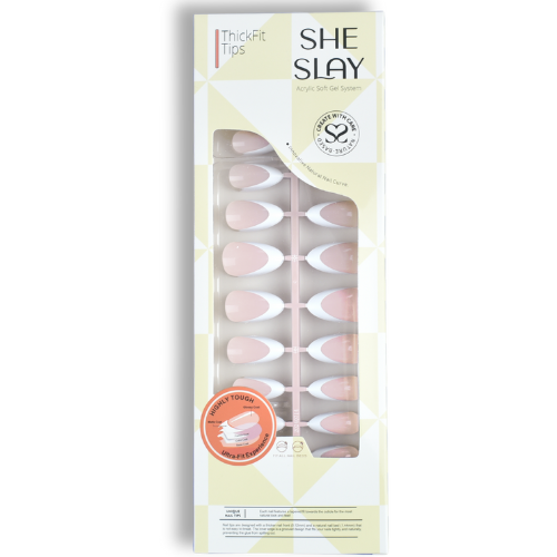 Sheslay Square LightPink Press-On Nails - Secure Fit with Natural-Looking LightPink Finish (1080x1380 PNG)