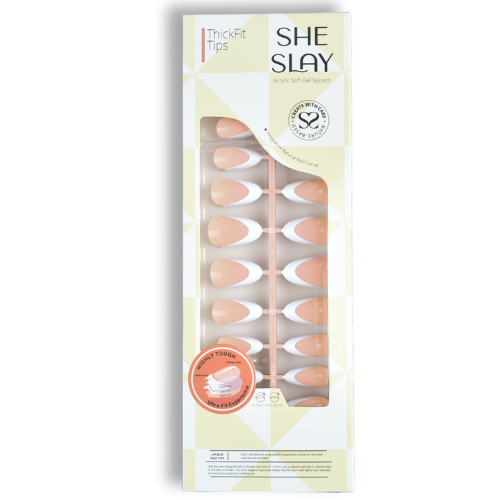 Sheslay Square Almond-Sunkiss Press-On Nails - Secure Fit with Natural-Looking Almond-Sunkiss Finish (1080x1380 PNG)