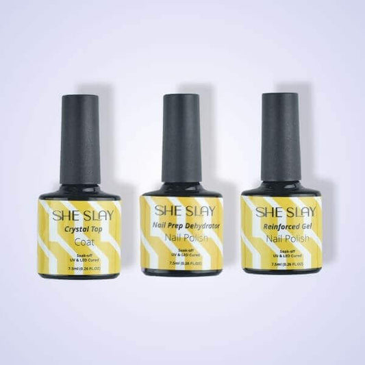 sheslay Crystal Tiny Salt Topcoat – Military-Grade Protection with Resistance Lift Technology for Chip-Free Nails