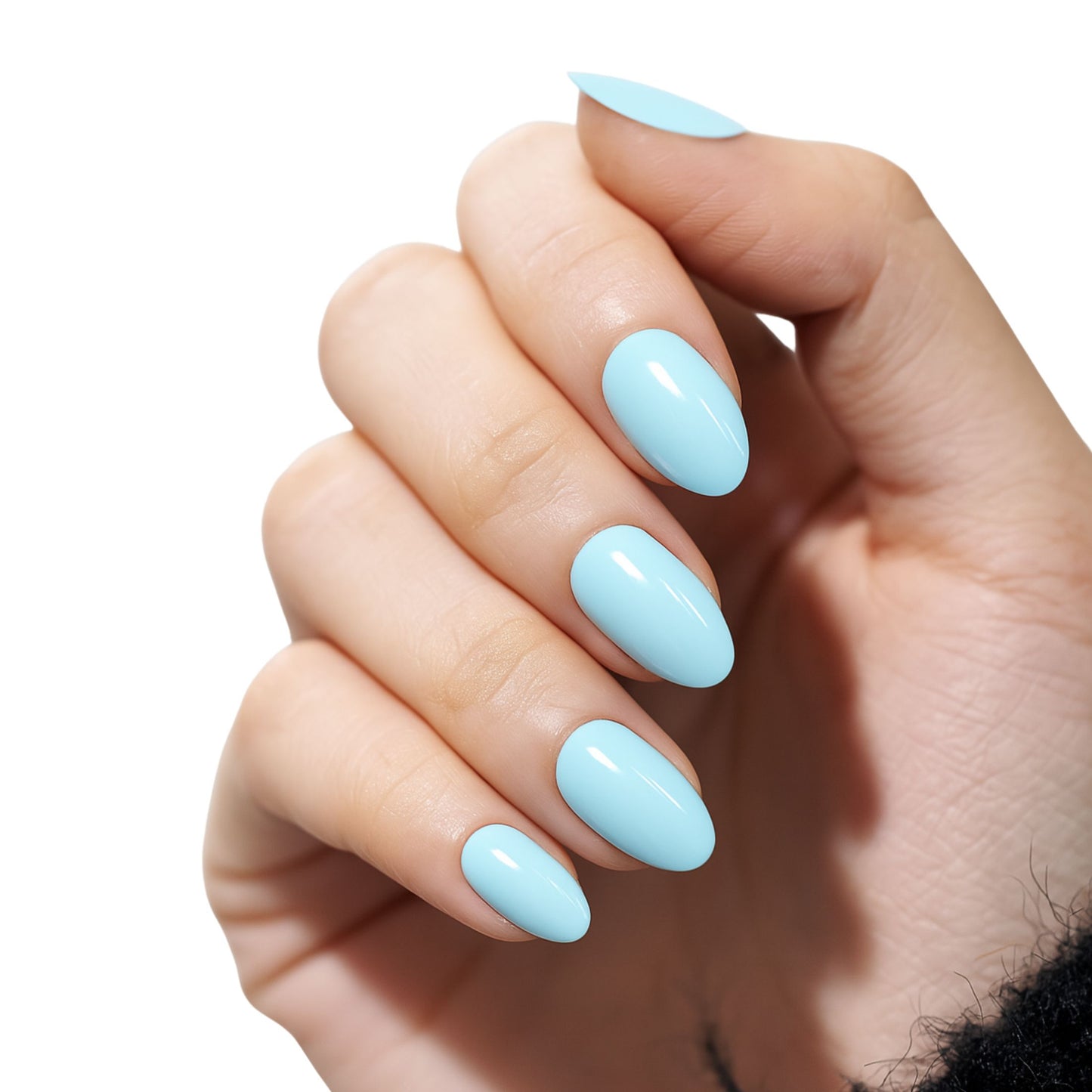 Sky Glaze-Almond-Soft Gel Press On Nail-30pcs