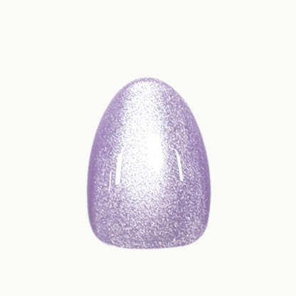 Violet-Almond-Soft Gel Press On Nail-30pcs