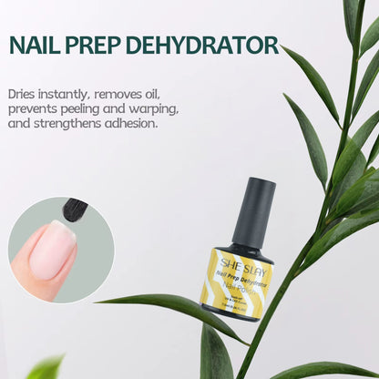 SheSlay Trio Coat Function Gel | UV Soak-Off Nail Prep, Top Coat & Reinforcement – 7.5ml