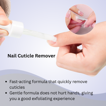 SheSlay 15ml Nail Cuticle Remover & Cuticle Oil Set – Softens, Nourishes & Protects