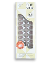 Sheslay Square Press-On Nails - Secure Fit with Natural-Looking Matte Finish (1080x1380 PNG)