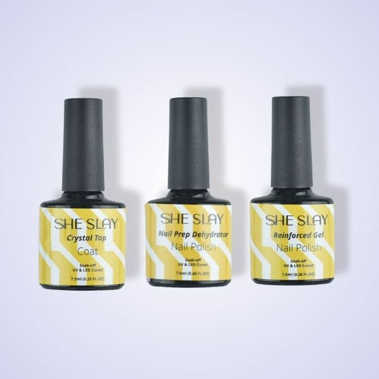 sheslay Crystal Tiny Salt Topcoat – Military-Grade Protection with Resistance Lift Technology for Chip-Free Nails
