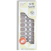 Sheslay Square Coffin_mocha Press-On Nails - Secure Fit with Natural-Looking Mocha Finish (1080x1380 PNG)
