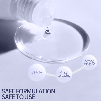 Sheslay Safe-Formula Nail Glue - Gentle Yet Strong Adhesive for Sensitive Skin (1000x1000 PNG)