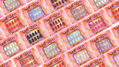SheSlay Soft Gel Press-On Nails – 30pcs Full Kit